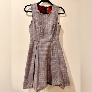 ModCloth Plaid Sleeveless Dress